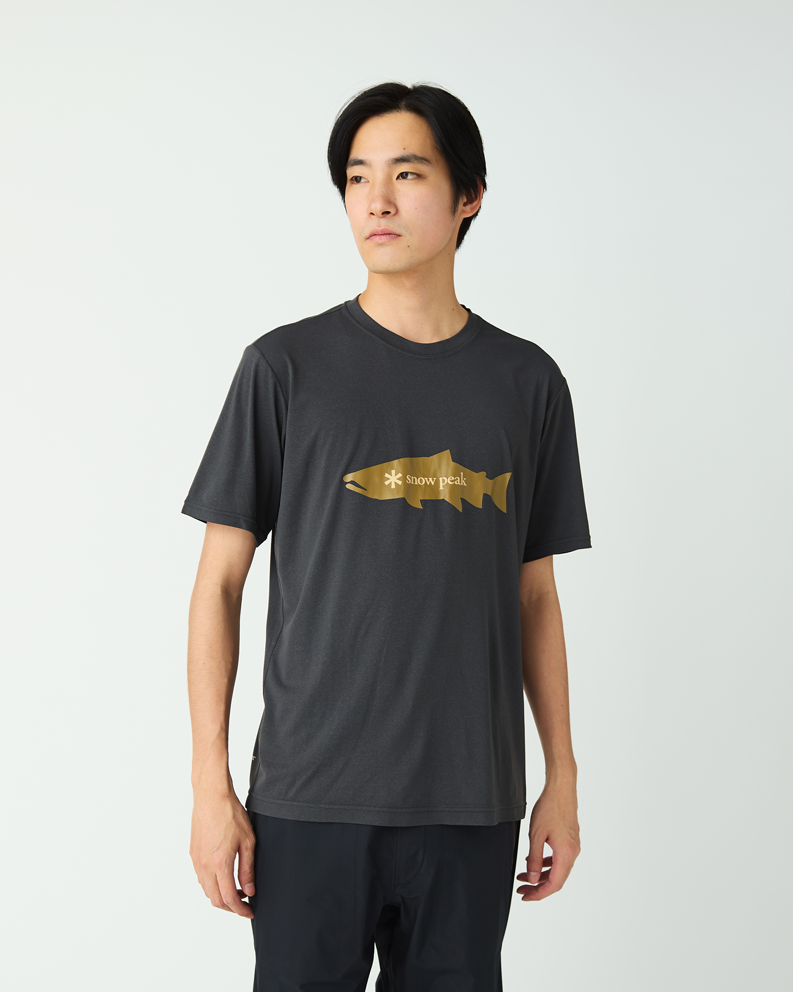 Yamame Graphic Short Sleeve T-Shirt for Men - Trendy Casual Cotton Tee for Summer Outfits, Streetwear & Daily Wear