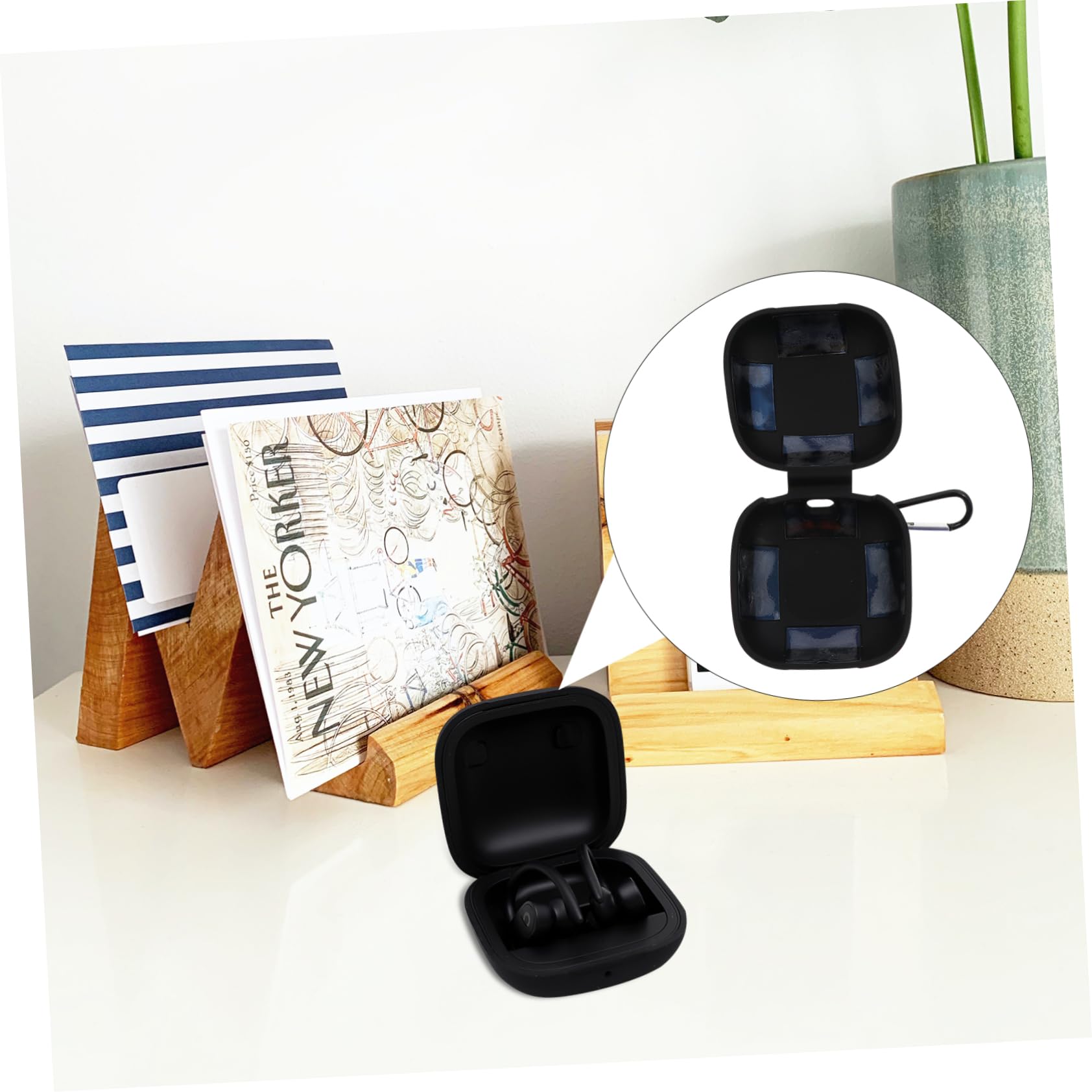 Yardenfun Hard Protective Case for Wireless Earbuds - Durable Charging Box Cover for AirPods Pro & Other Bluetooth Headphones - Perfect for Travel, Gym & Daily Use