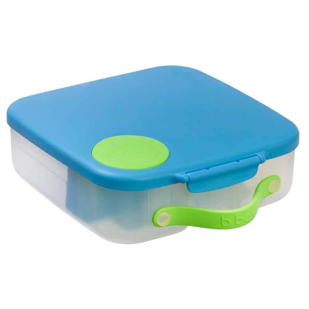 B.Box Kids Lunch Box - Insulated Ocean Breeze Design for School, Picnics & Outdoor Activities | Leak-Proof & Eco-Friendly Food Container