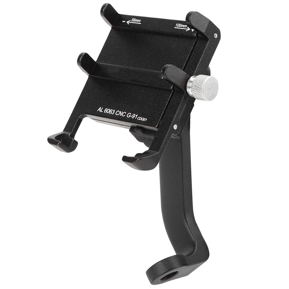 VGEBY Rechargeable Motorcycle & Bicycle Phone Mount - Universal Handlebar Clamp Holder for iPhone, Samsung & Smartphones - Perfect for Cycling, Commuting & Outdoor Adventures