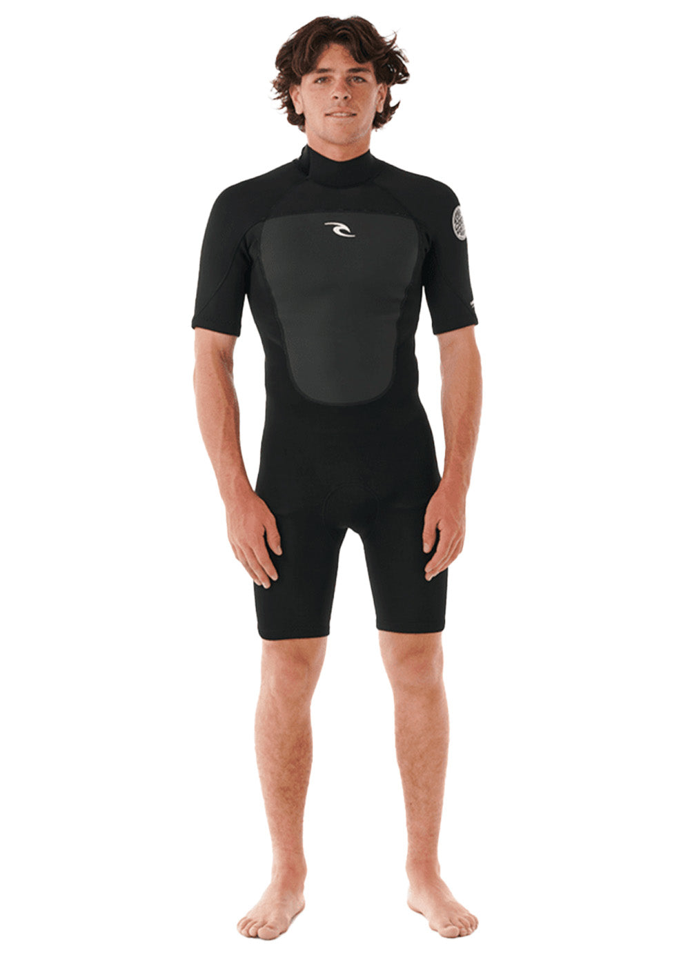 Rip Curl Men's Omega 2mm BZ SS Spring Wetsuit - Perfect for Surfing, Diving & Water Sports
