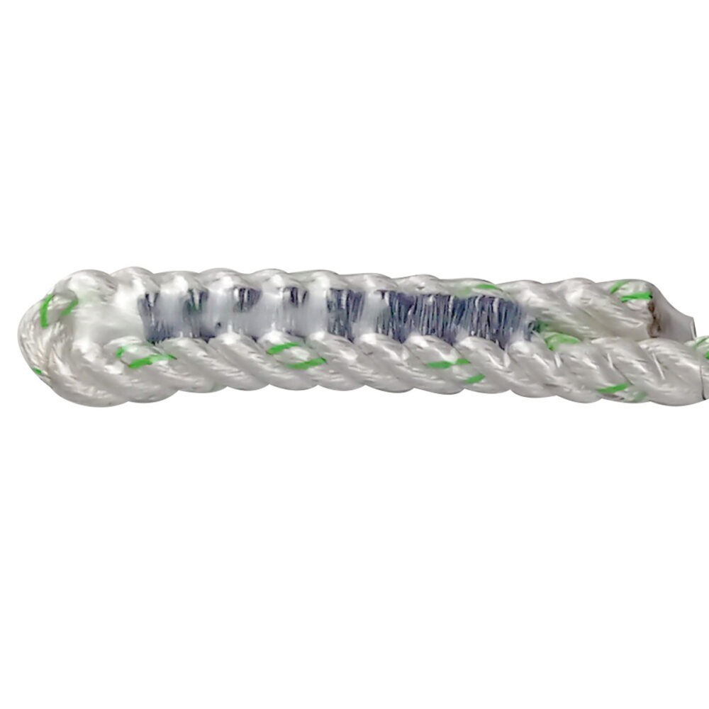 6ft Rope Positioning Assembly with Ascender & Snap Hook - Rock Climbing, Tree Work & Rescue Gear