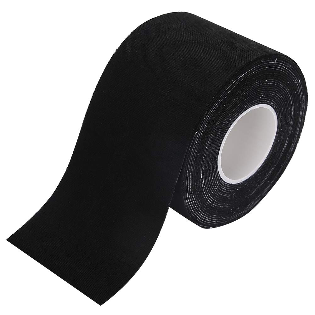 FILFEEL Reusable Push Up Tape & Nipple Covers - Breathable Silicone Adhesive Bra for Women, Black | Perfect for Workout, Sports, Evening Wear & Special Occasions