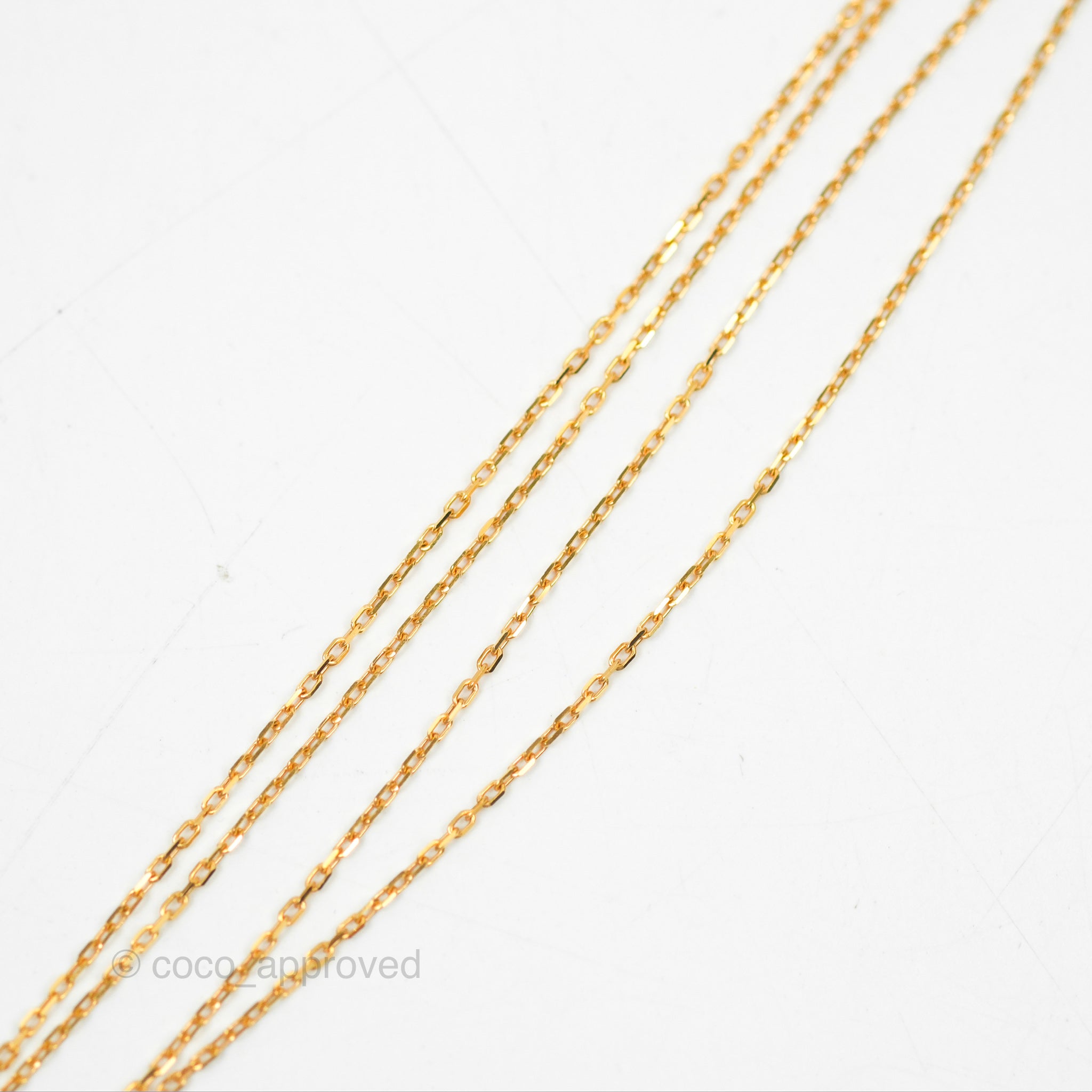 Cartier Love Necklace 18K Rose Gold with 2 Diamonds - Elegant Jewelry Gift for Women, Anniversary & Valentine's Day
