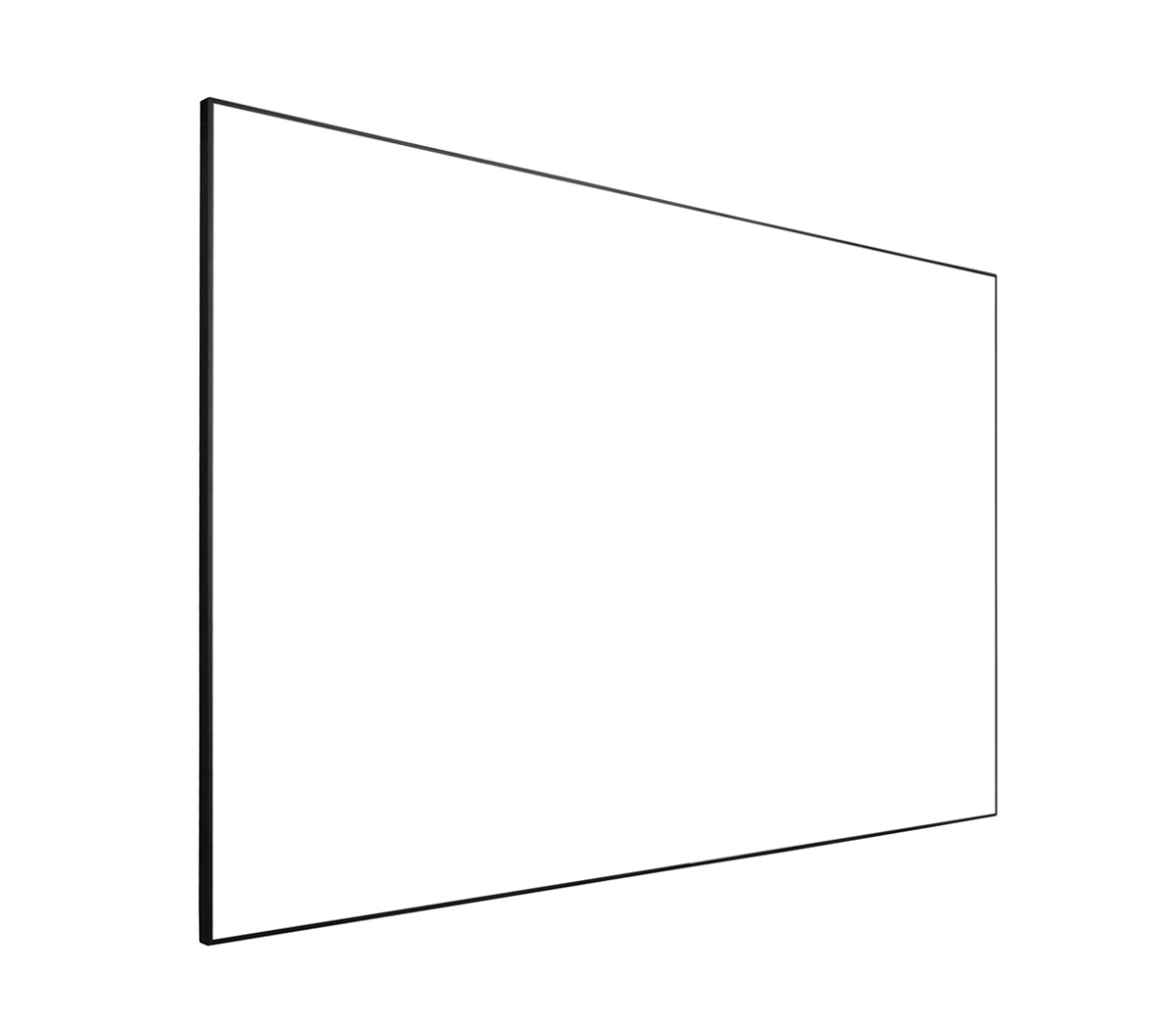 Grandview EDGE Ultra-Thin Bezel Fixed Frame 16:9 Projector Screen - Perfect for Home Theater, Office Presentations & Outdoor Movie Nights
