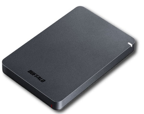 Buffalo MiniStation HD PGF Rugged USB 3.2 Portable External Hard Drive - 1TB/2TB/4TB/5TB for Mac, Windows, PC - Shockproof & Water Resistant for Travel, Business, Backup Storage