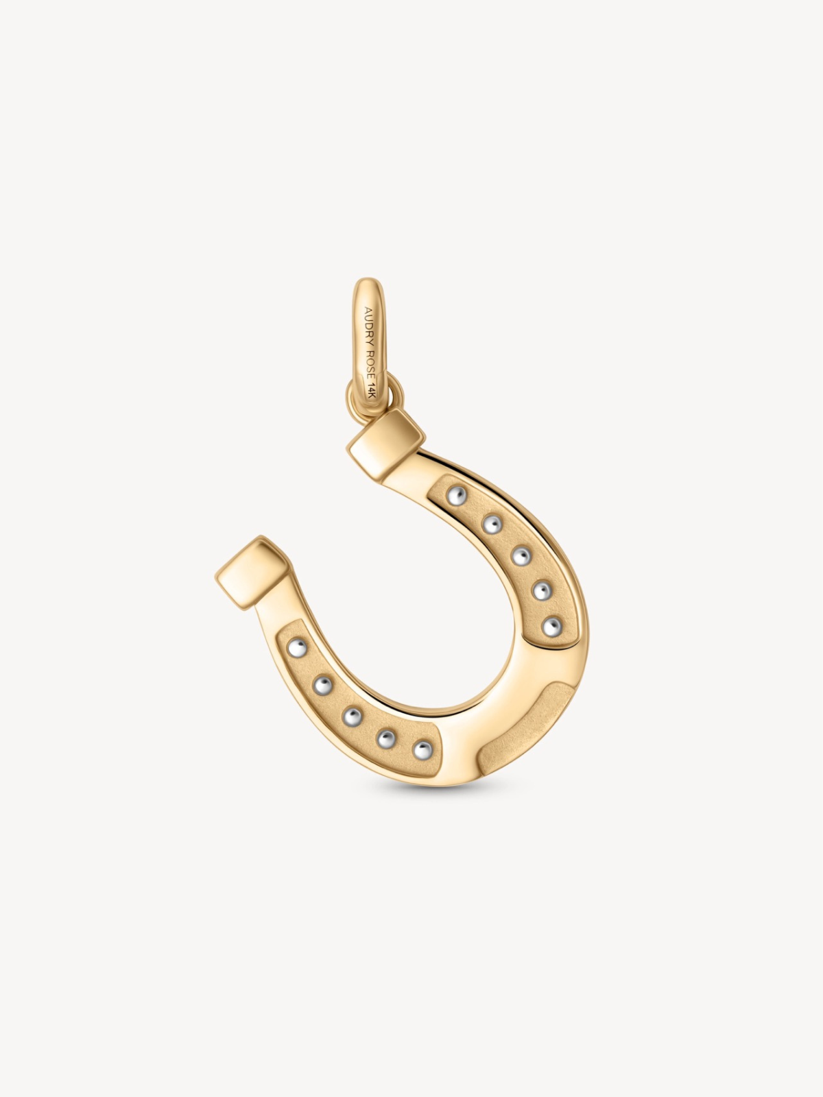 Lucky Horseshoe Charm Pendant - Sterling Silver or Gold Plated for Necklace, Bracelet & Jewelry Making - Perfect for Good Luck Gifts, Equestrian & Western Fashion Accessories
