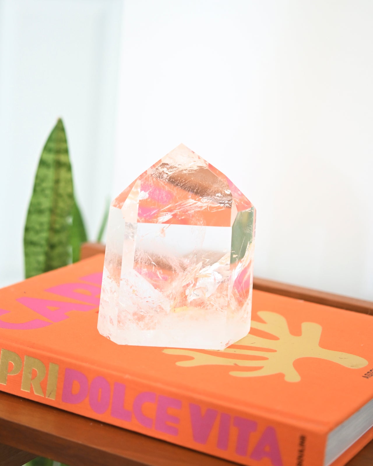Healing Chunky Clear Quartz Crystal Tower - 4.1lbs Natural Stone for Meditation, Reiki, Home Decor & Spiritual Gifts