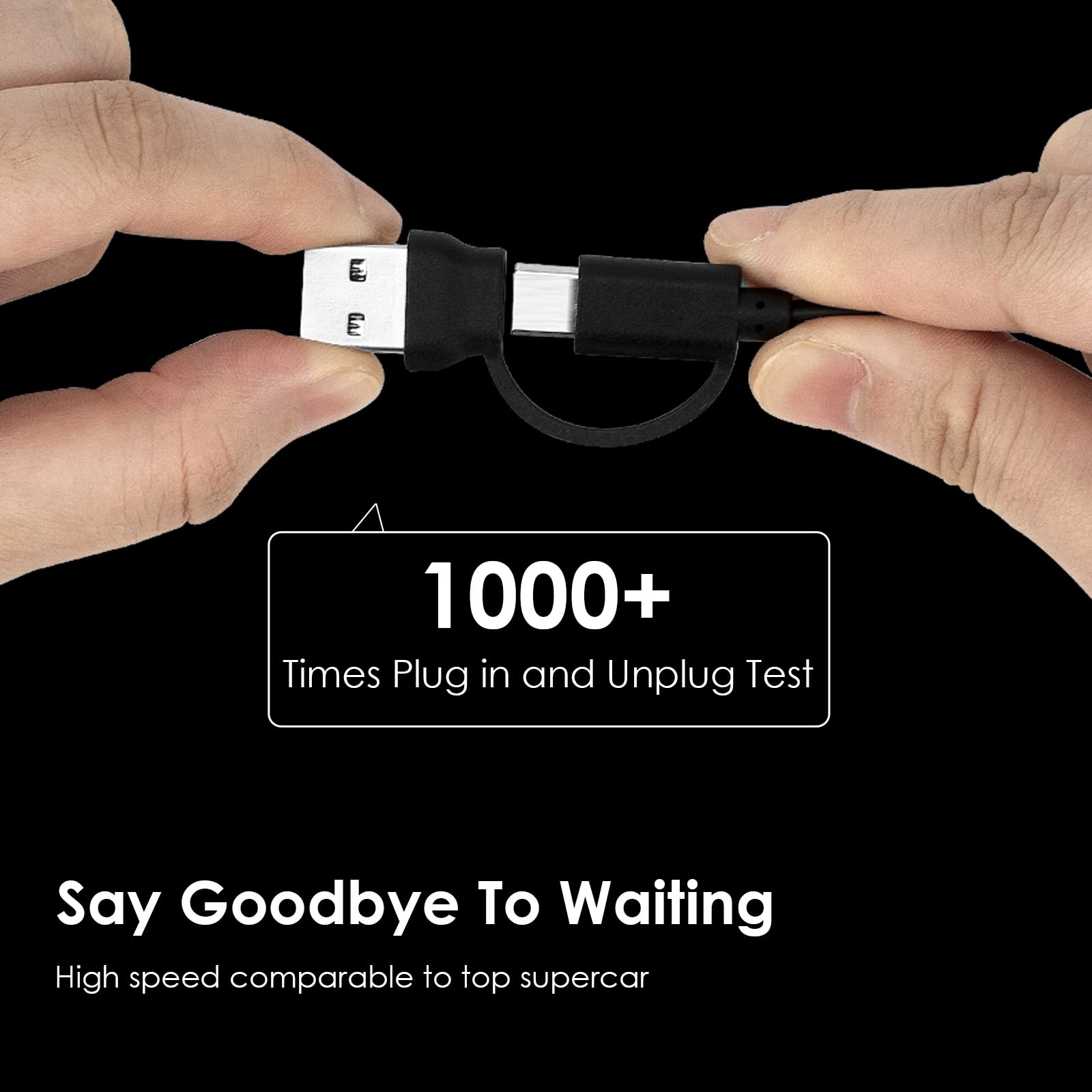 USB C to USB B Printer Cable 1M (3.3ft) - Dual USB & Type-C 2.0 Compatible with MacBook Pro/Air, Yamaha Roland Casio Piano Keyboard MIDI Controller - Perfect for Home/Office Printing & Music Production