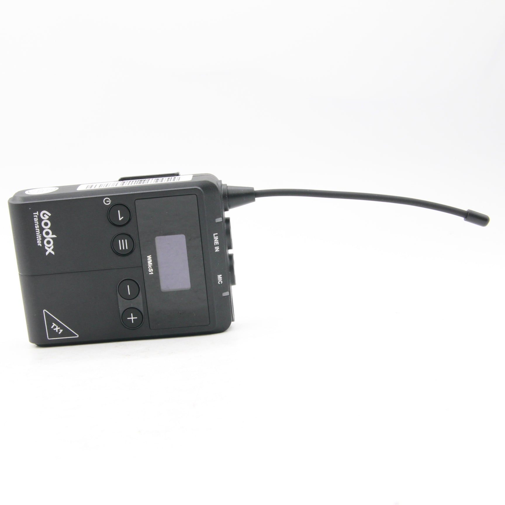 Godox WMicS1 Wireless Lavalier Microphone Kit (2-Person System) for DSLR & Mirrorless Cameras – 514-596MHz, Open Box Excellent Condition – Perfect for Interviews, Vlogging & Live Streaming