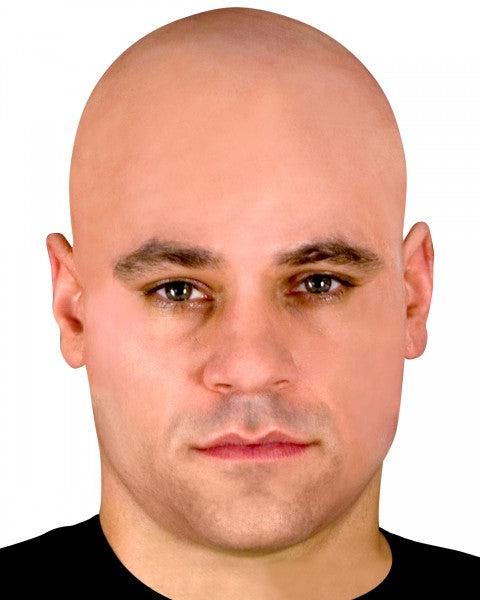 Professional Cinema Secrets Bald Cap for Makeup & Costume - Realistic Bald Head Effect for Theater, Halloween, Cosplay & Special Effects