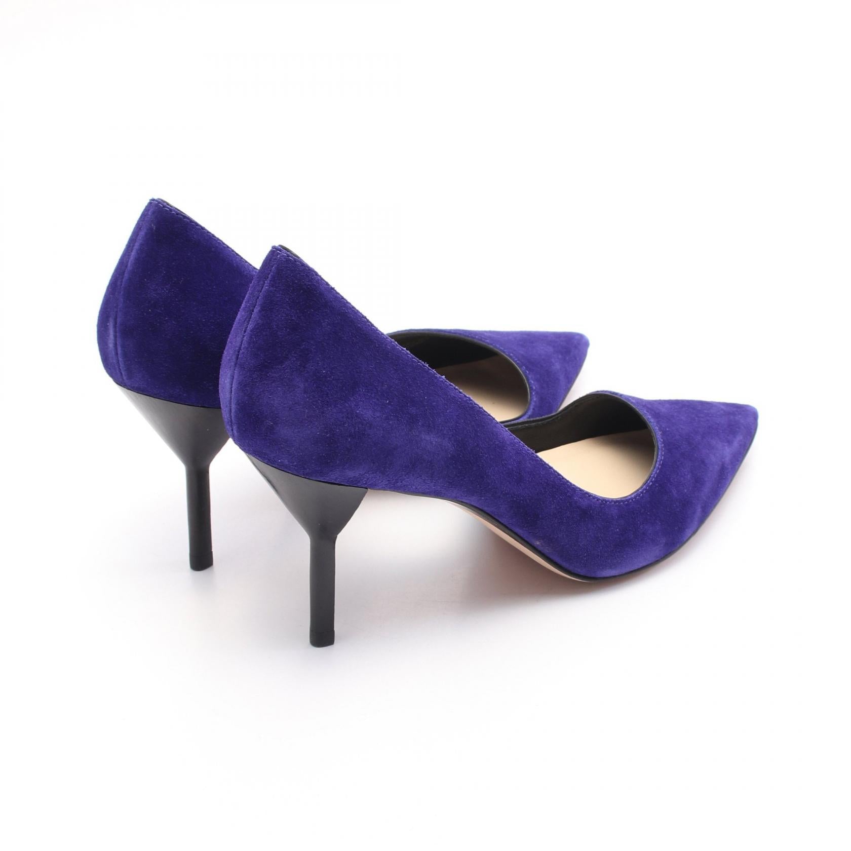 3.1 Phillip Lim Women's Suede Pumps Shoes - SHP6 T040CFU, Elegant Pointed Toe Heels for Office, Party & Special Occasions