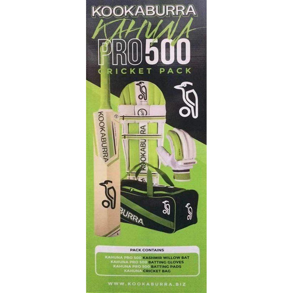 Kookaburra Storm 500 Cricket Bat Kit - Right Handed for Men & Youth | Perfect for Practice, Training & Competitive Matches