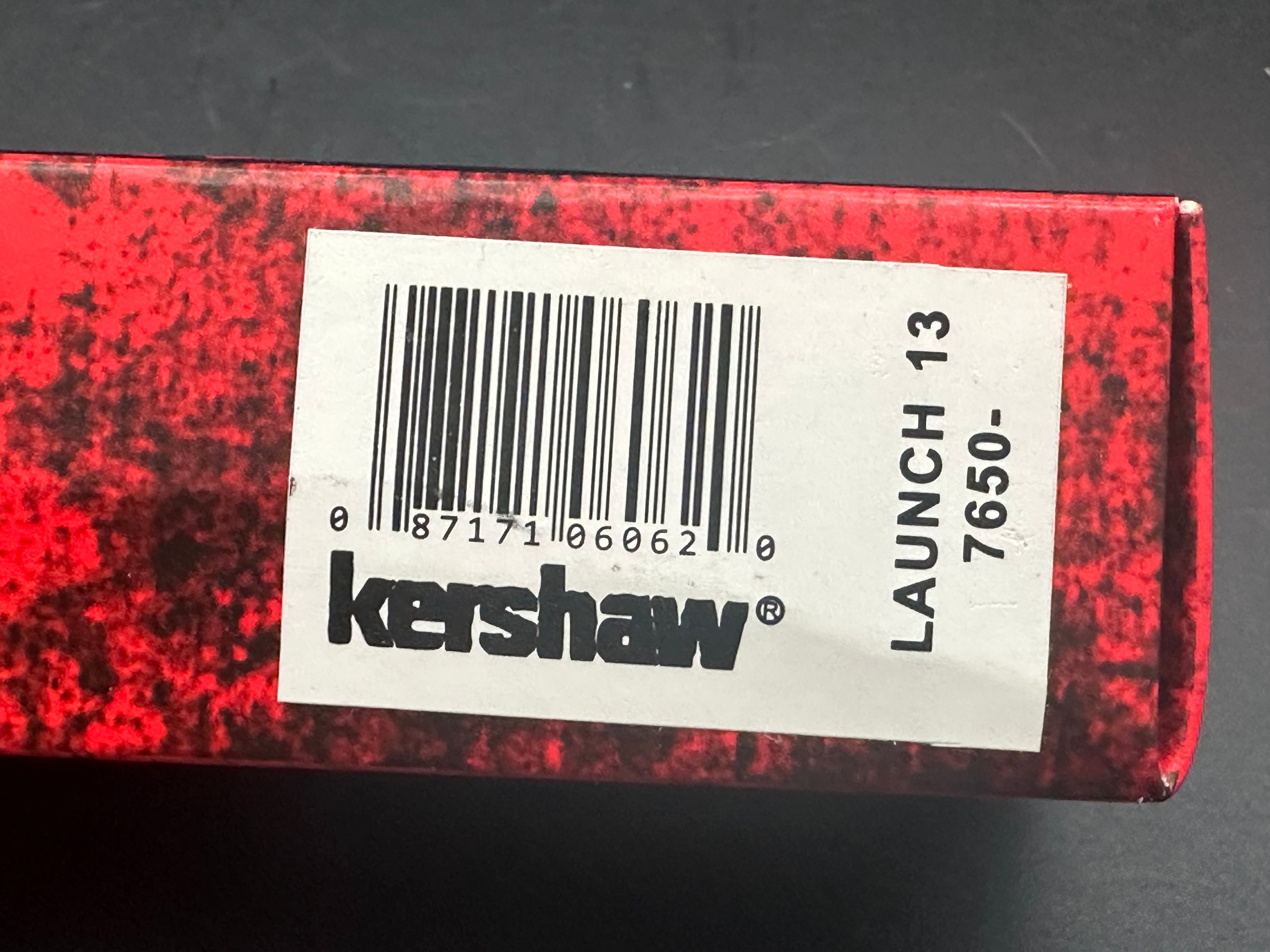 Kershaw Launch 13 Automatic Knife - Black Two-Tone 3.5