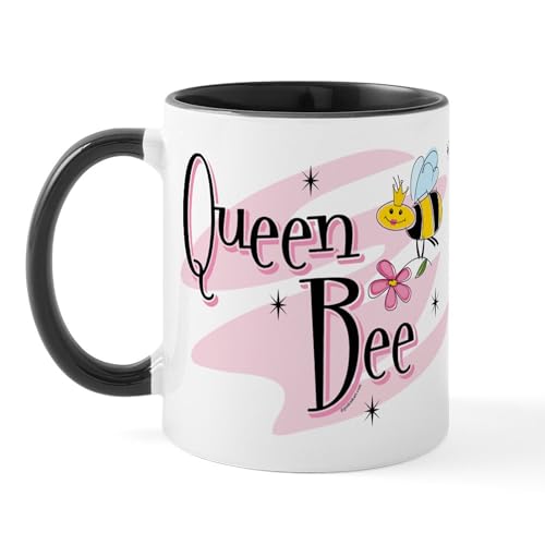 White/Black Inside - Queen Bee Mug