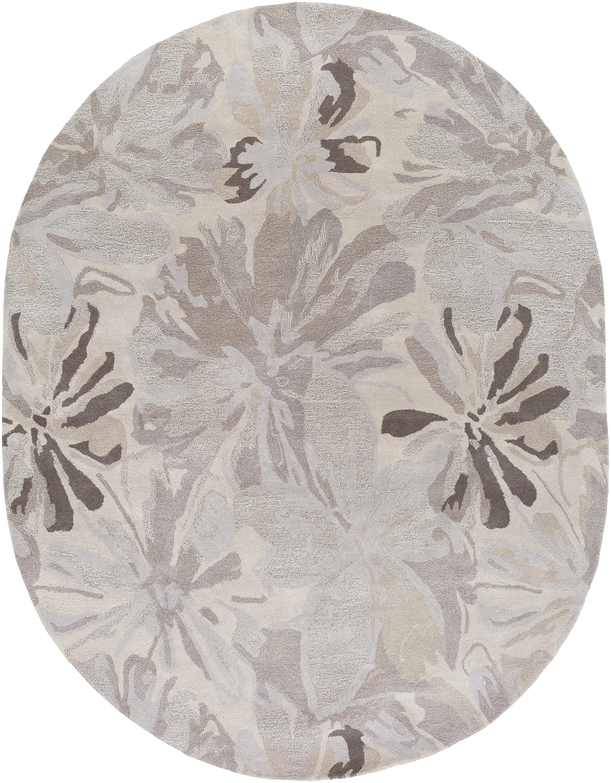 Mark&Day 8x10 Toulon Transitional Camel Oval Area Rug - Soft Beige Cream Carpet for Living Room, Bedroom, Kitchen - Non-Slip & Durable (8' x 10' Oval) - Perfect for Home Decor, Office & High Traffic Areas
