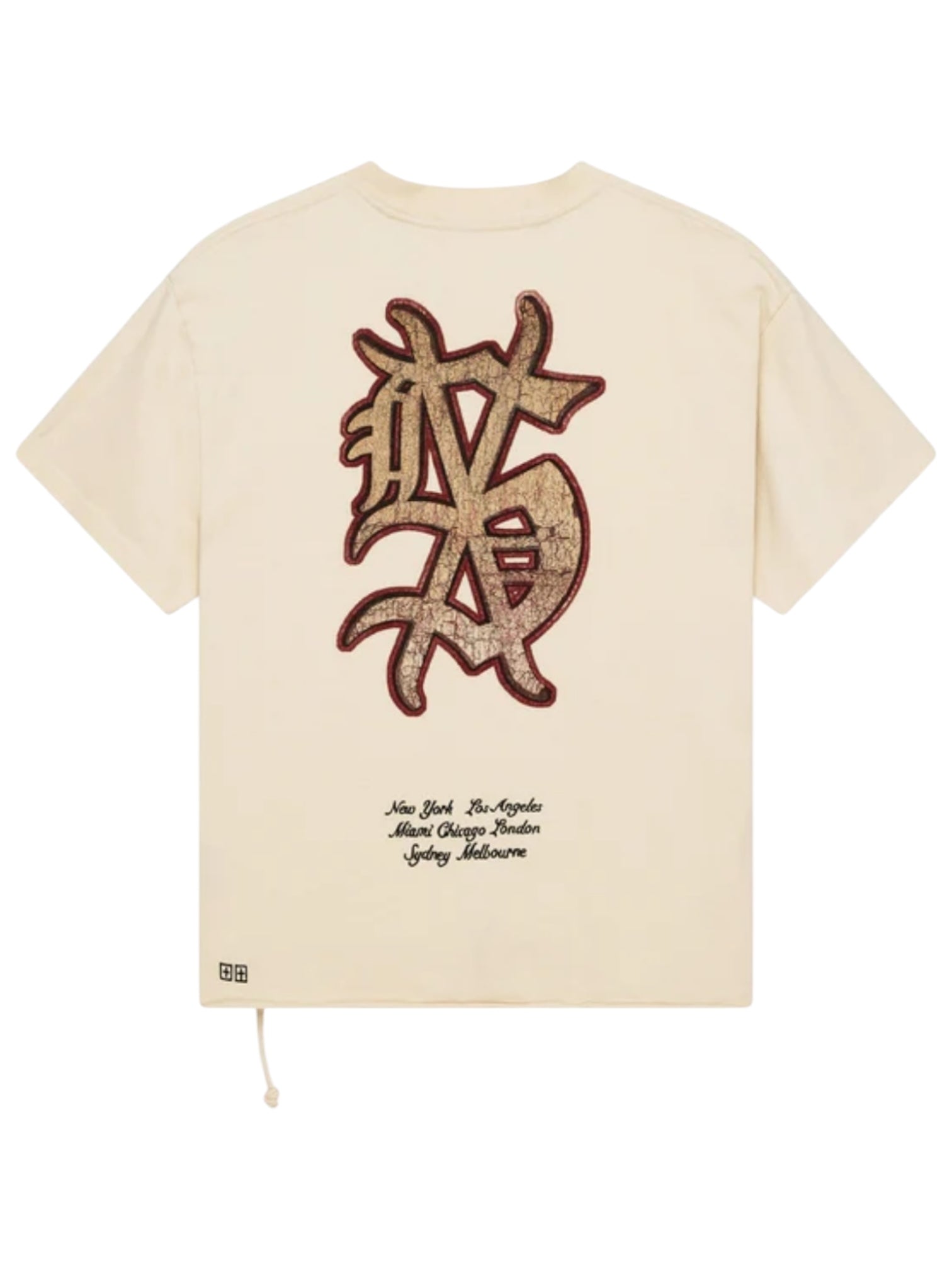 Ksubi Playoff Ekcess SS Tee - Dusty Desert Tan | Men's Vintage Graphic T-Shirt for Casual Wear & Street Style Outfits