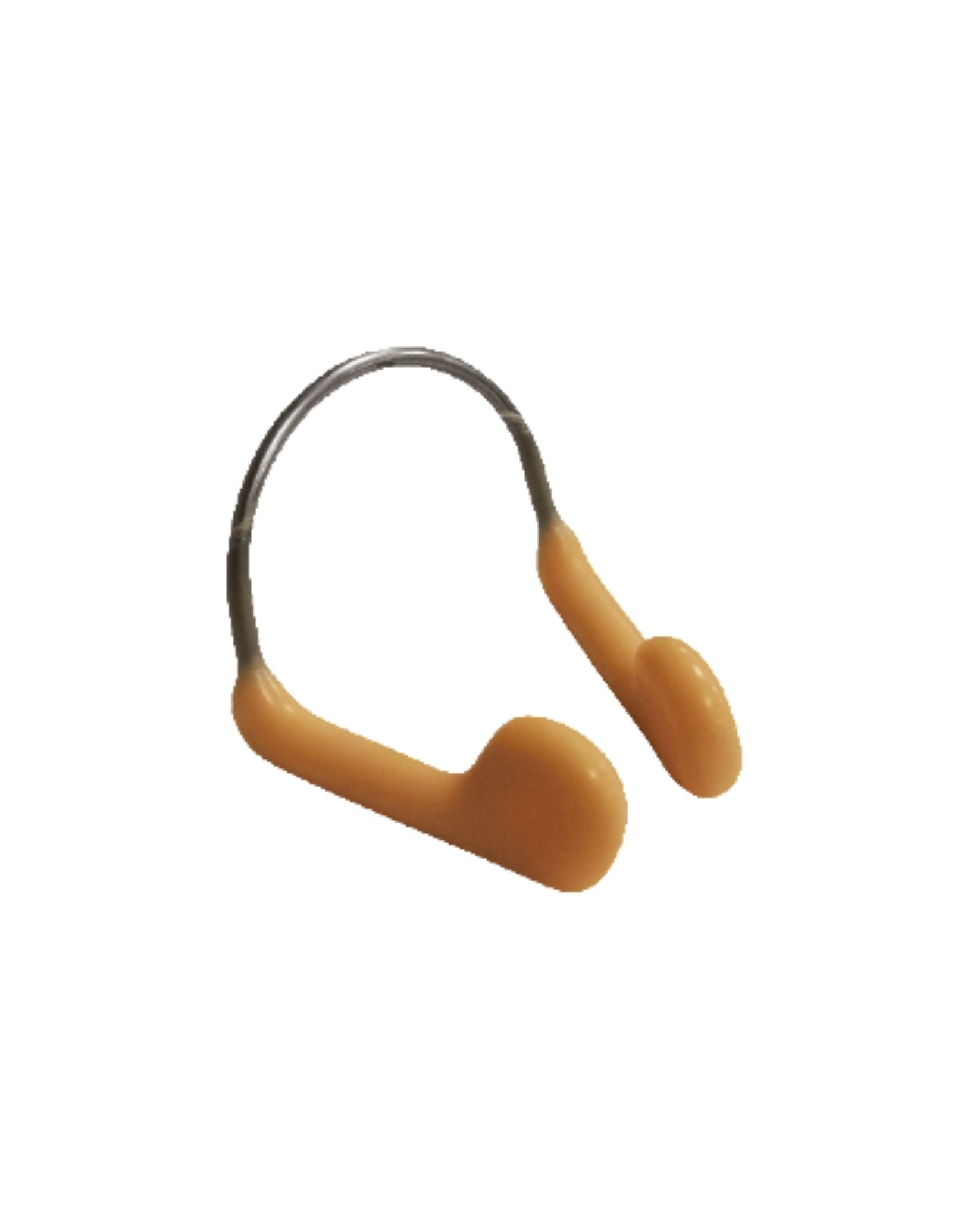 Universal Swim Nose Clip - Comfortable Beige Nose Plug for Swimming, Snorkeling & Water Sports - Stops Water Entry for Adults & Kids