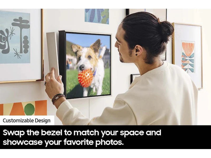 Samsung Music Frame Speaker - Wireless Bluetooth Speaker with Premium Sound, Wall-Mountable Design for Home & Office Decor | Perfect for Living Rooms, Bedrooms & Workspaces