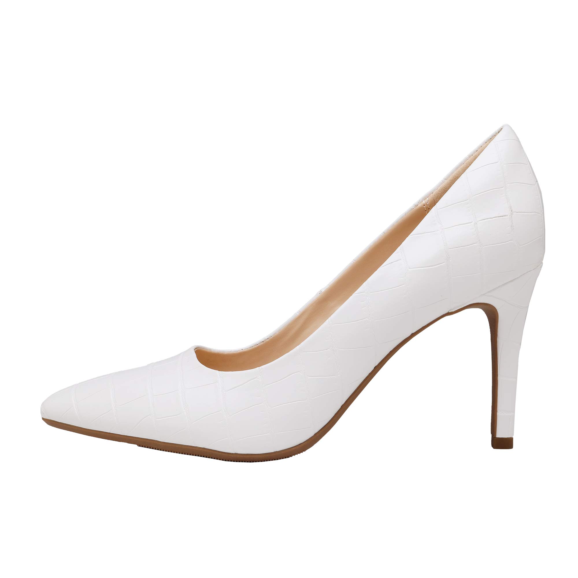 DREAM PAIRS Women's High Heel Stiletto Pumps - Pointed Toe Dress Shoes for Party, Wedding & Evening Wear - Comfortable & Stylish Women's Fashion Heels
