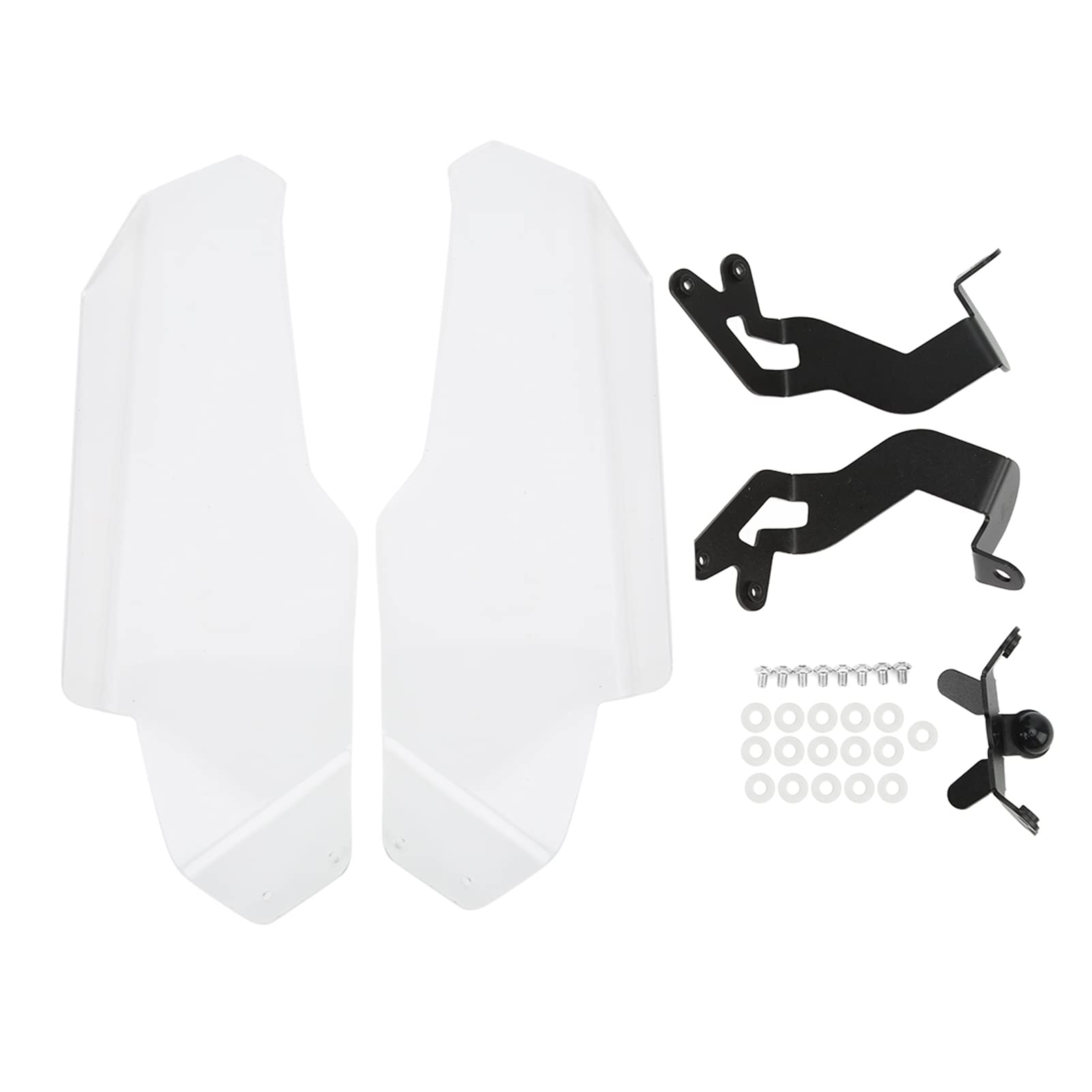 Ducati Multistrada 950 2015-2021 Front Light Lens Headlight Fairing - Crashproof Transparent Protective Cover Replacement - Perfect for Night Riding & Off-Road Adventures