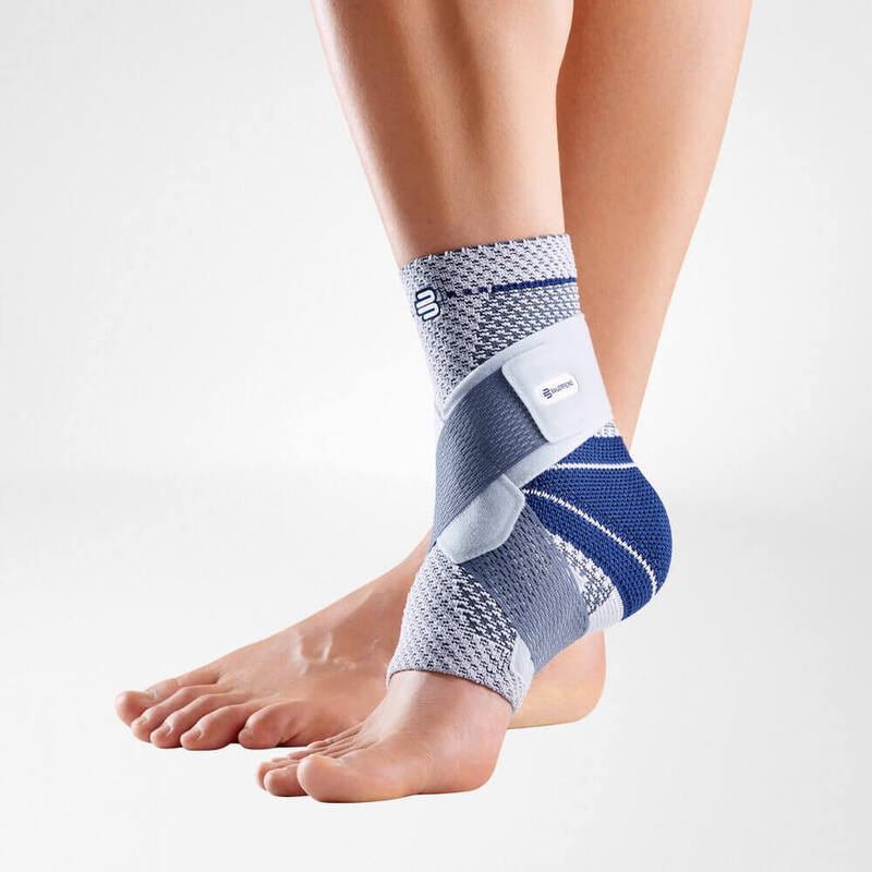 MalleoTrain S Ankle Brace - Adjustable Support for Sprains & Injuries - Lightweight & Breathable for Running, Basketball & Daily Wear