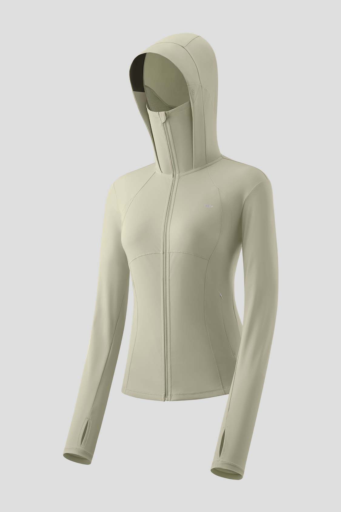 Motion Women's Cooling Quick Dry Sports Jacket UPF100+ Sun Protection - Lightweight Athletic Running Jacket for Outdoor Workouts & Summer Activities