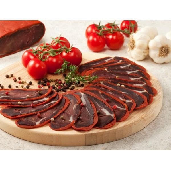 Premium Pastirma - Authentic Sliced Cured Beef (200g) | Traditional Turkish Delicacy | Perfect for Charcuterie Boards, Sandwiches & Gourmet Snacking