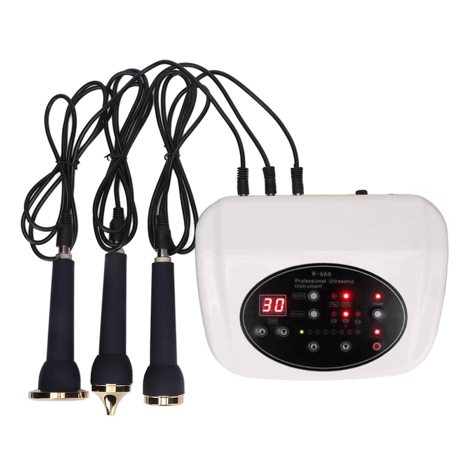 Professional Ultrasound Whitening Device - Deep Cleaning Beauty Machine for Face, Eyes & Body - Skin Soothing & Brightening - Home Use (220V UK Plug) - Perfect for Spa, Salon & Personal Skincare Routine