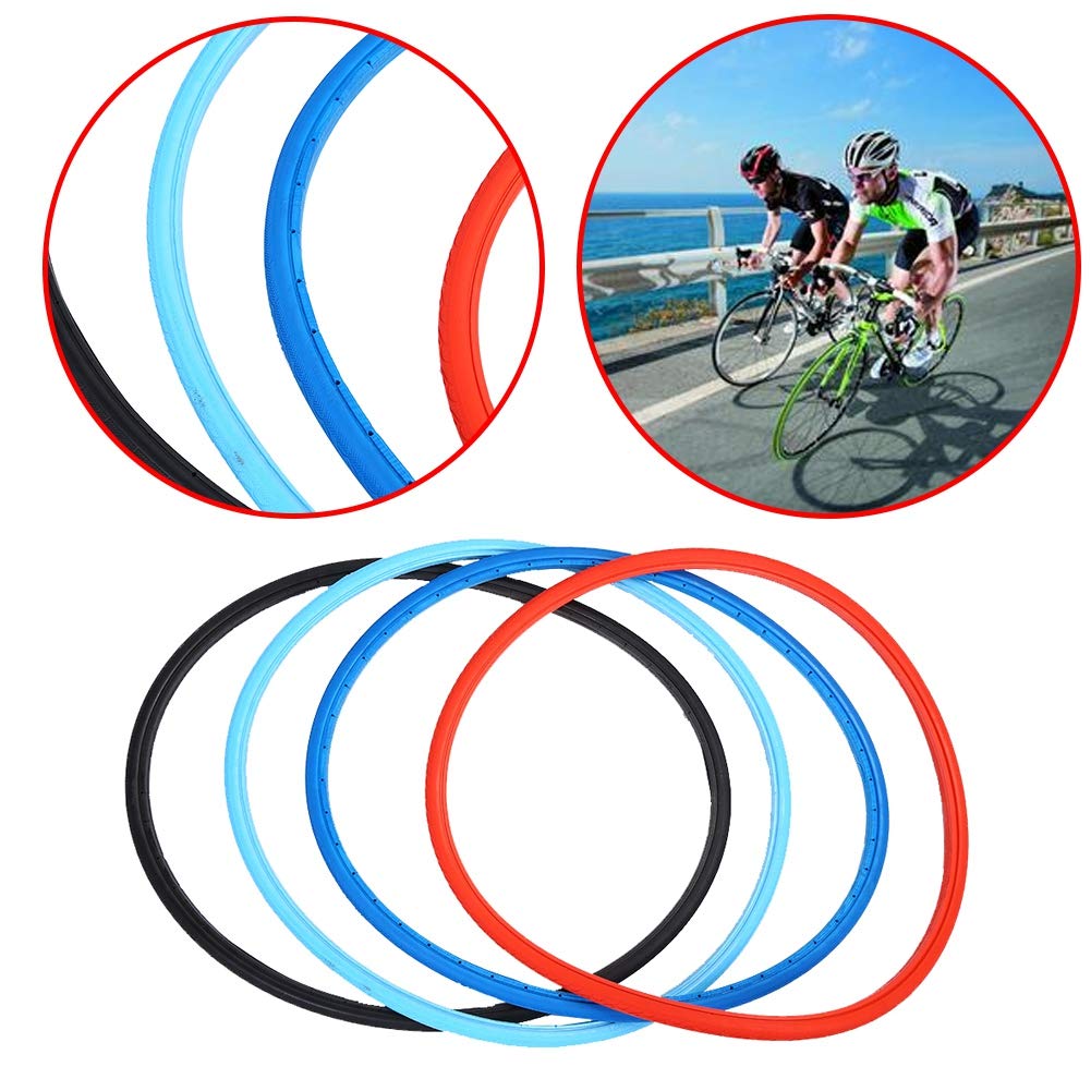 VGEBY 700x23C Solid Tubeless Tires for Road Bikes & Fixed Gear Bikes - Puncture-Proof, Durable Ride for Commuting & Urban Cycling