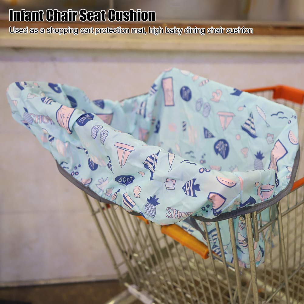 Baby Shopping Cart Seat Cover - Soft Infant Chair Cushion Pad 25.5