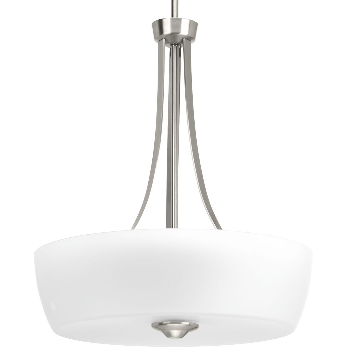 Leap Collection 3-Light Modern Inverted Pendant - Sleek Ceiling Lighting for Dining Room, Kitchen Island & Living Room Decor