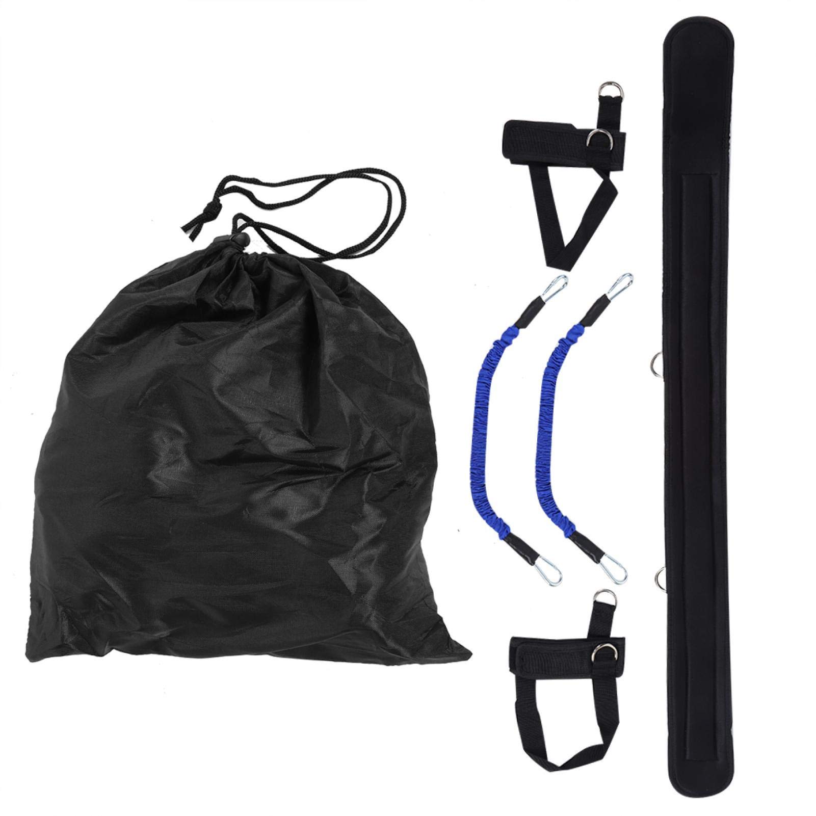 Premium Resistance Bands Set - Elastic Leg Tension Bands for Jumping, Fitness & Muscle Training - Home Gym & Office Workout Equipment for Strength Training, Yoga & Physical Therapy