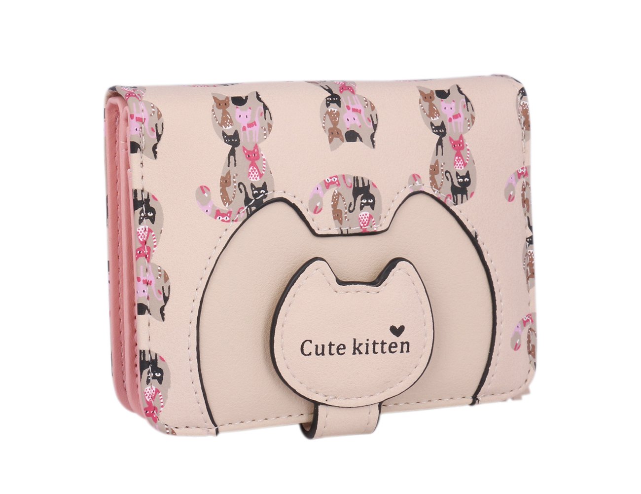 Cute Cat Wallet with Tassel for Women - Small Coin Purse & Card Holder - Perfect for Everyday Use, Travel, and Gifts