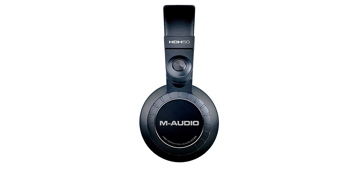 M Audio HDH 50 Professional Studio Headphones - High Fidelity Over-Ear Headphones for Recording, Mixing & Music Production - Perfect for Home Studios & Podcasting