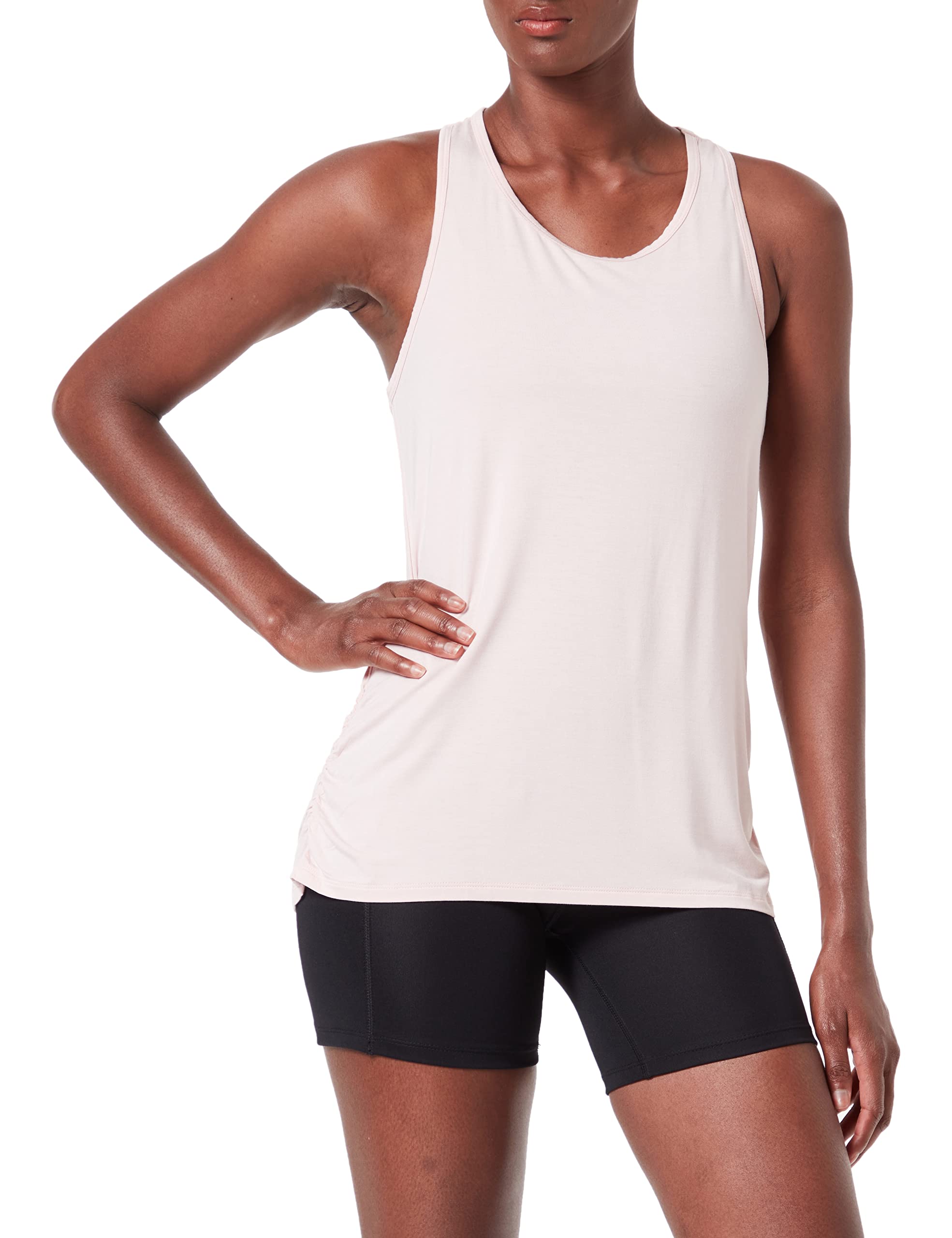 AURIQUE Women's Super Soft Sports Top - Breathable Workout Shirt for Running, Yoga & Gym - Comfortable Athletic Tank Top for Active Women