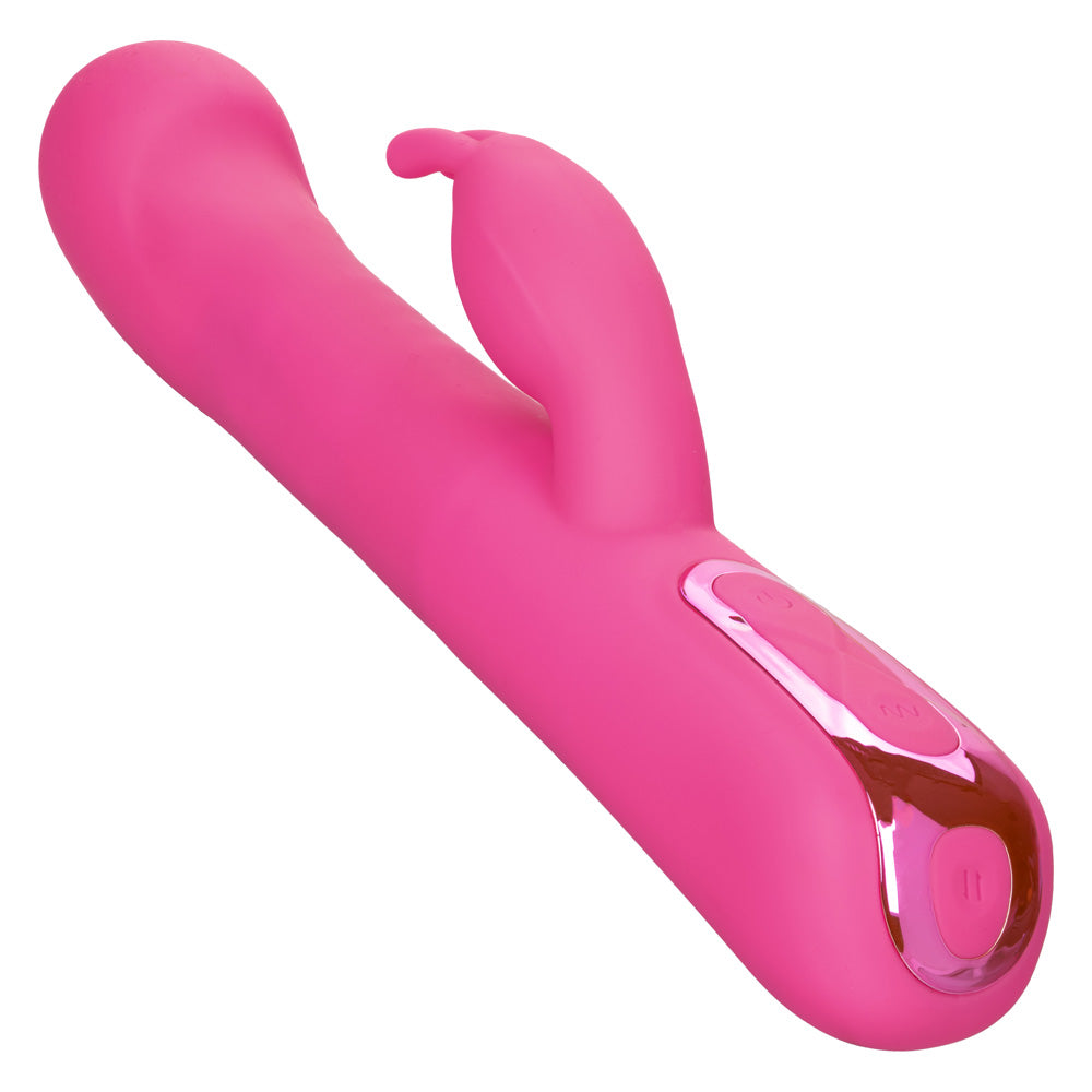 Jack Rabbit Elite Rotating Beaded G-Spot Rabbit Vibrator - Dual Stimulation Clitoral & Vaginal Massager for Women - Perfect for Solo Play & Couples Intimacy