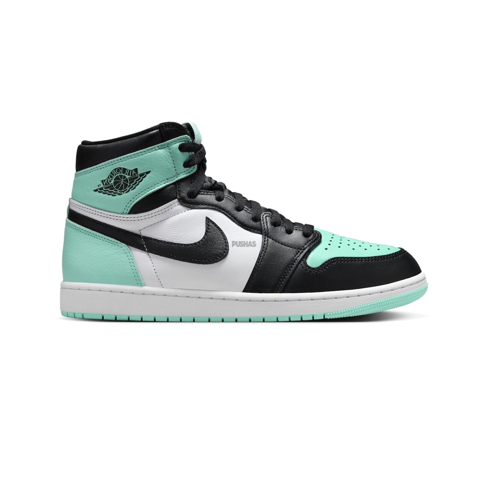 Air Jordan 1 Retro High OG 'Green Glow' Sneakers (2024) - Men's Basketball Shoes for Streetwear & Casual Style