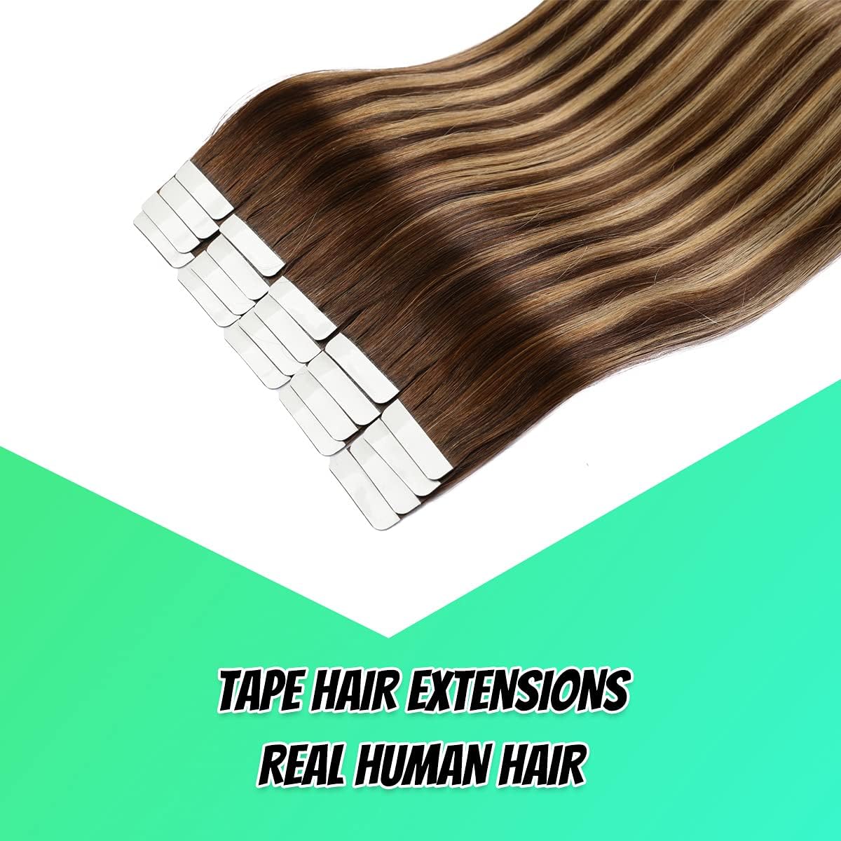 Seamless Skin Weft Tape for Human Hair Extensions - Invisible Hair Integration for Natural Look | Perfect for Daily Wear, Special Occasions & Styling