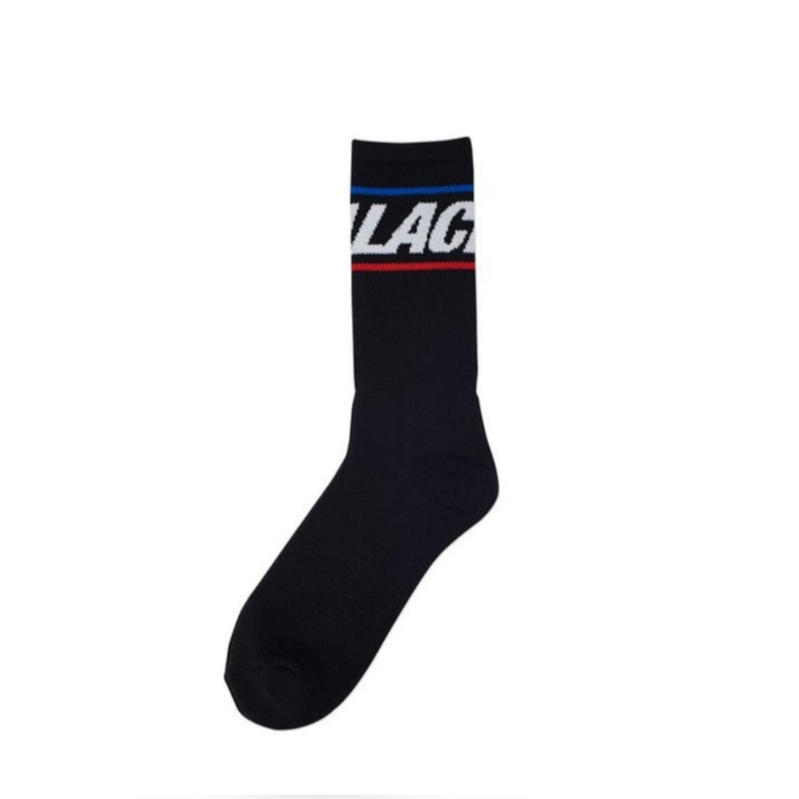 Palace Black Basic Socks for Men & Women - Comfortable Cotton Casual Socks for Daily Wear, Sports & Work - Pack of 3 Pairs