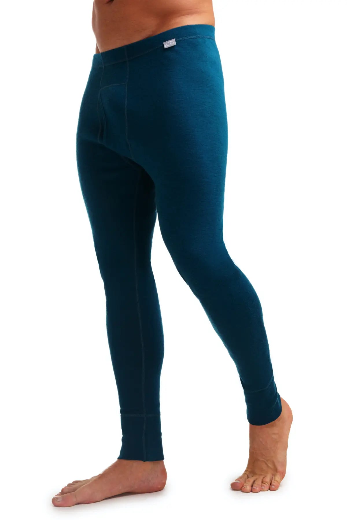 Men's 250g Merino Wool Pants - Deep Teal Color for Hiking, Camping & Outdoor Adventures