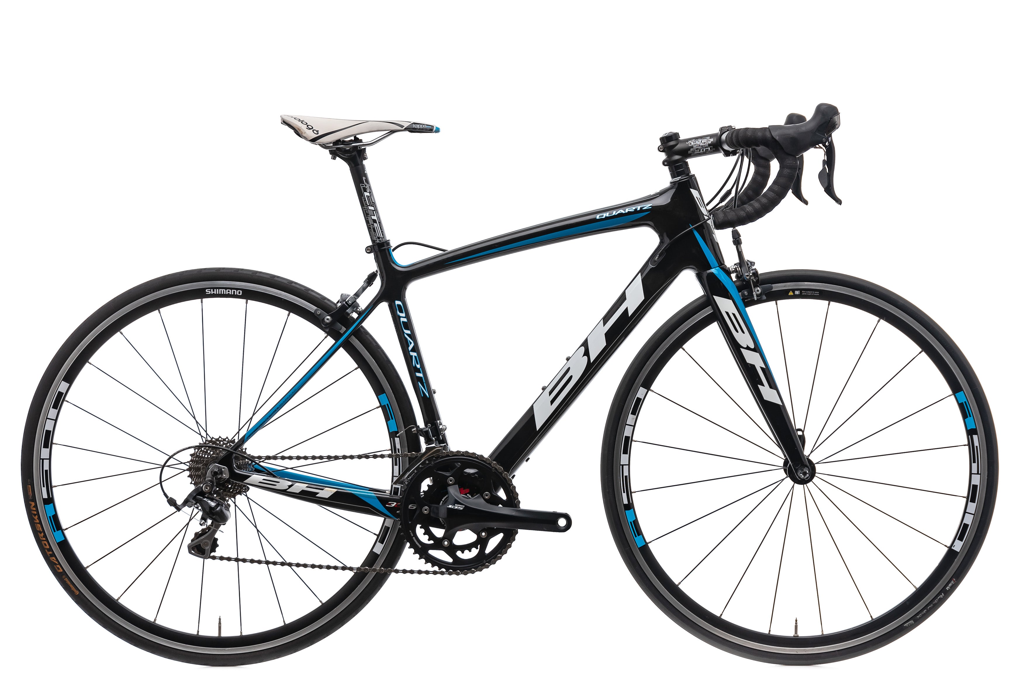 BH Quartz 105 Road Bike 2014 - Medium Size Aluminum Frame Bicycle with Shimano 105 Groupset for Commuting, Fitness & Road Cycling