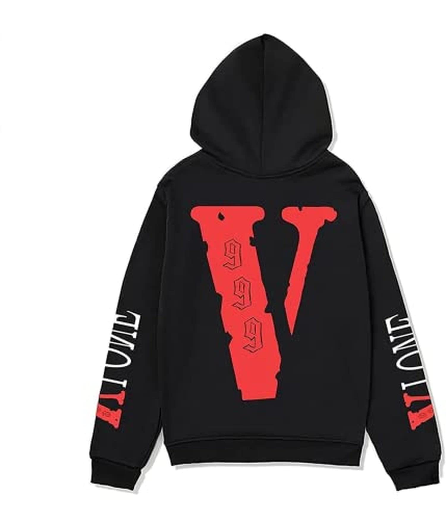 Men's Hip-Hop Graphic Hoodie - Long Sleeve Pullover Sweatshirt with V Design | Streetwear Fashion for Casual Wear, Gym & Outdoor Activities