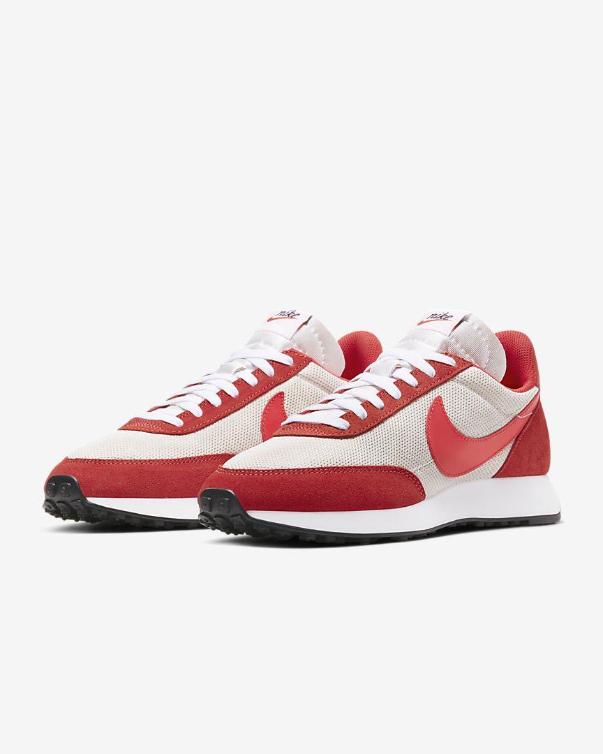 Nike Air Tailwind 79 Running Shoes - Sail & Habanero Red Colorway | Retro Cushioned Sneakers for Men & Women | Perfect for Jogging, Gym Workouts & Casual Streetwear