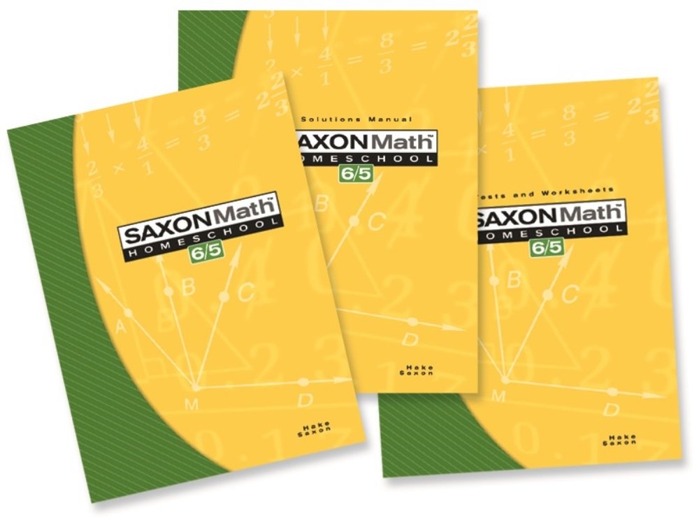 Homeschool Math Curriculum Kit for Grade 6/5 - Complete Learning Set for Elementary & Middle School Students - Perfect for Homeschooling, Tutoring & Remote Learning
