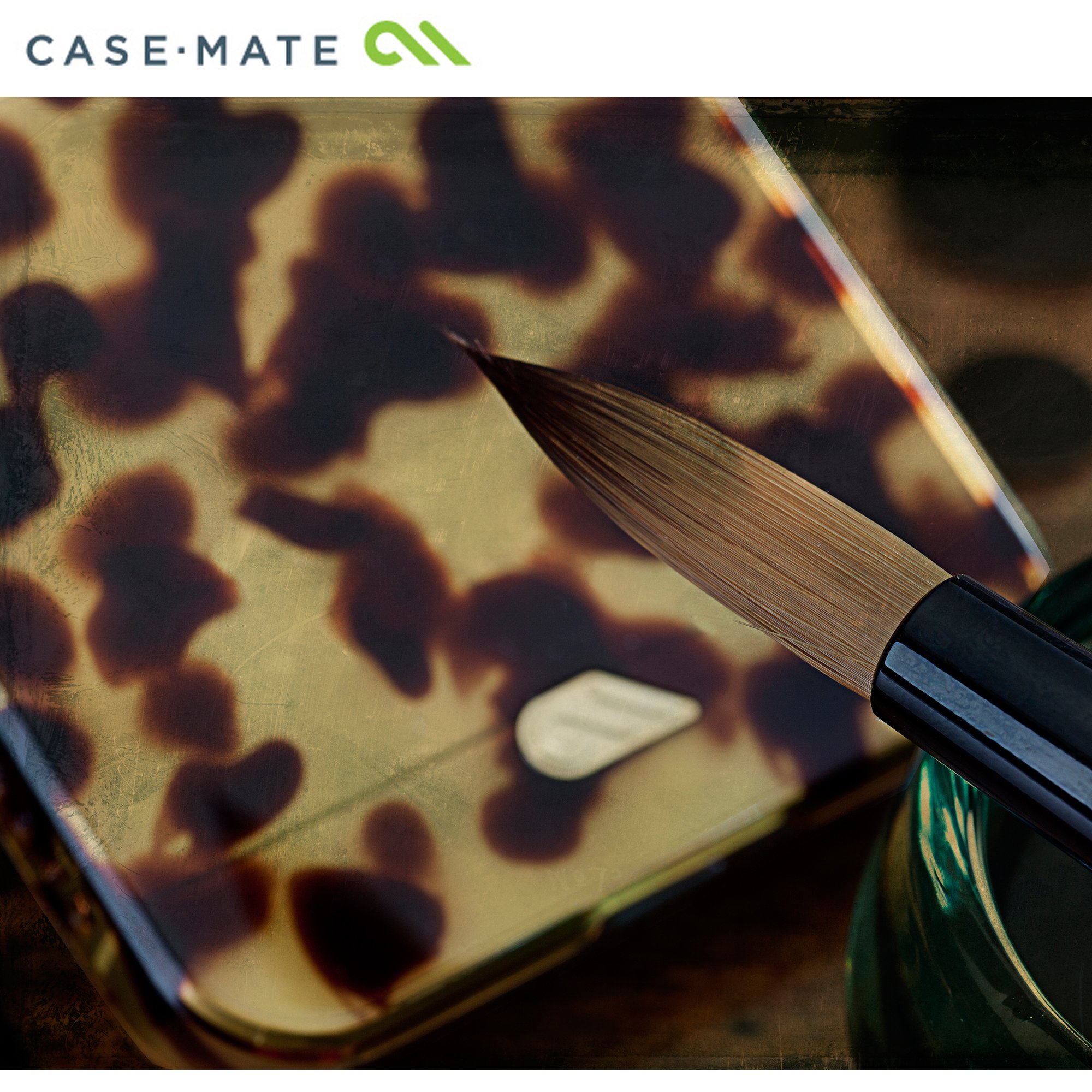 Case Mate iPhone 5 Tortoise Shell Protective Case - Brown Matte Finish with Retail Packaging | Slim Durable Cover for Everyday Use, Work & Travel