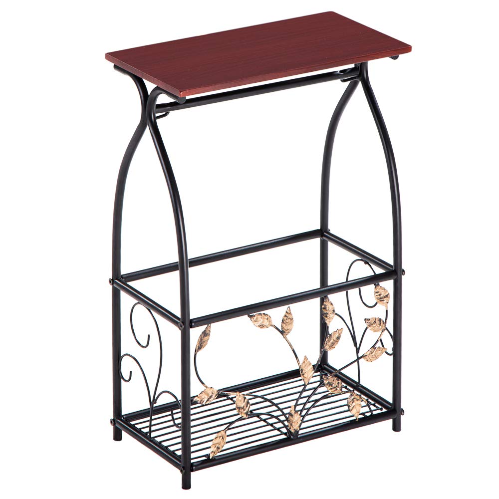 Multifunctional End Table with Storage - 37