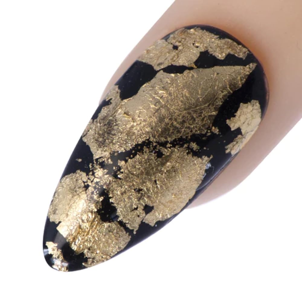 Young Nails Foil Nail Art Sheets - Metallic Transfer Foils for Acrylic, Gel & Regular Polish - High-Shine DIY Nail Decoration for Salon & Home Manicures - Perfect for Parties, Weddings & Special Occasions