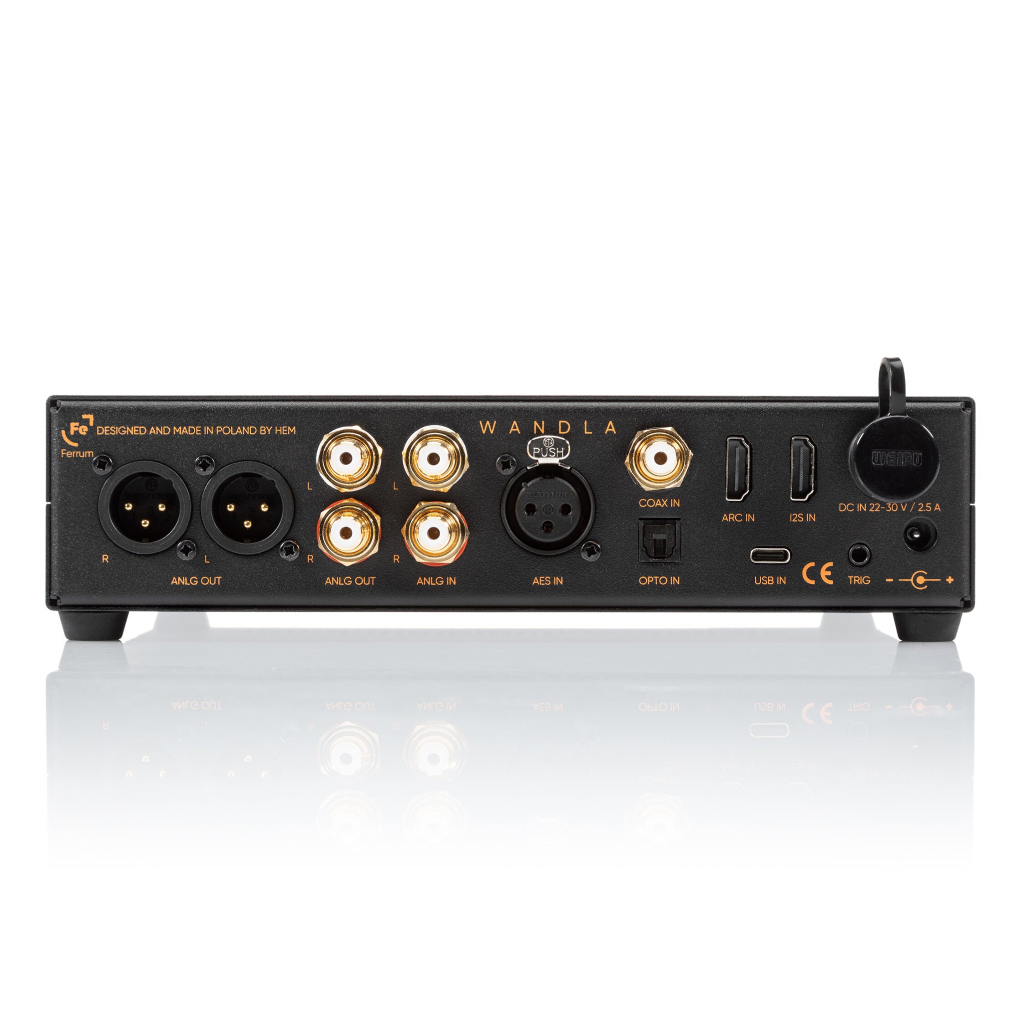 Ferrum WANDLA High-End DAC & Preamplifier for Audiophiles - Perfect for Home Audio Systems and Professional Studios
