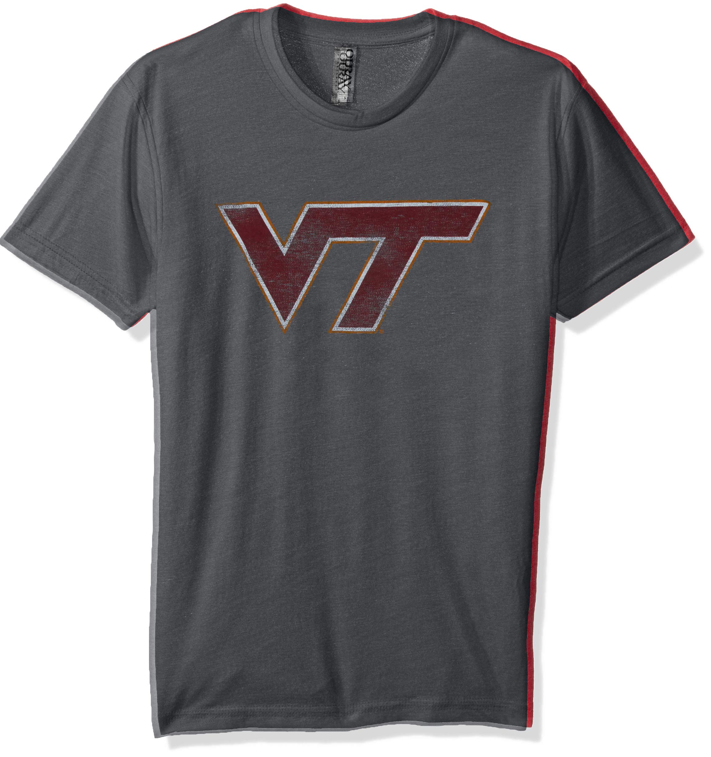 Ouray Sportswear Men's Tri-Blend Short Sleeve T-Shirt - Soft & Breathable Cotton Blend Tee for Casual Wear, Gym & Outdoor Activities